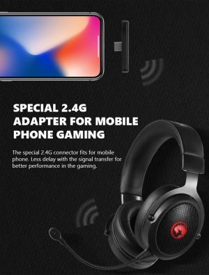 Marvo Gaming Headphones HG9088W - Bluetooth, 2.4G
