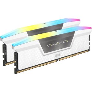 Memory Corsair Vengeance White RGB 32GB(2x16GB) DDR5 PC5-41600 5200MHz CL40 CMH32GX5M2B5200C40W