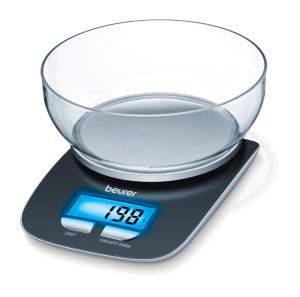 Beurer KS 25 kitchen scale; Bowl with 1.2 liter capacity; 3 kg / 1 g