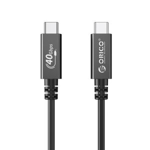 Orico Cable USB4.0 40Gbps M/M 0.5m Black PD100W - U4A05-BK