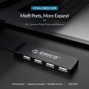Orico USB2.0 HUB 4 port White - FL01-WH