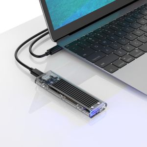 Orico Storage - Case - M.2 NVMe M key - USB3.1 Type-C - TCM2-C3-BK