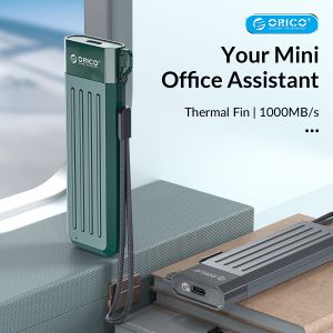 Orico Storage - Case - M.2 NVMe M-key 10 Gbps Dark Green - MM2C3-G2-GR