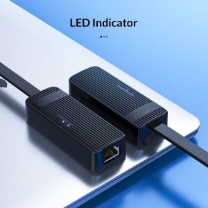 Adaptor Orico USB3.0 la LAN Gigabit 1000Mbps negru - UTK-U3