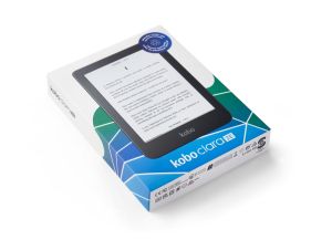 Cititor de cărți electronice Kobo Clara 2E, ecran tactil E Ink Carta 1200 de 6 inchi, HD 300 PPI, 16 GB, albastru ocean