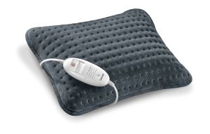 Thermal pad Beurer HK 48 Cozy Heat Pad; 3 temperature settings; auto switch-off after 90 min; washable at 30°; reversible cushion; with inner pad; removable switch; fleece fiber; 40(L)x30(W)cm