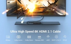 Cablu Vention Cablu HDMI 2.1 - 1.5m - 8K/60Hz Negru - AANBG