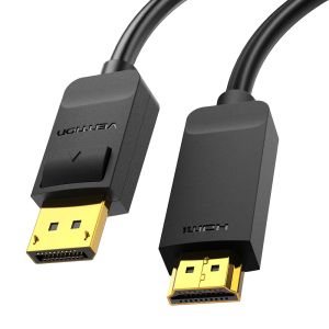 Cablu Vention Cablu DisplayPort la HDMI 1,5m - 4K, placat cu aur - HAGBG
