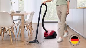 Vacuum cleaner Bosch BGBS2RD1, Vacuum cleaner with bag Red, Series 2