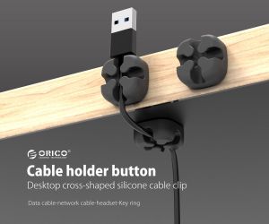Orico организатор за кабели Cable Management - CBSX-BK