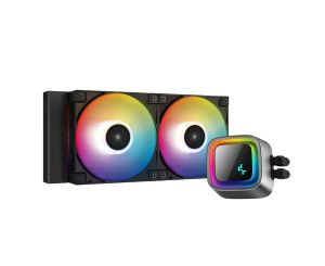 DeepCool Water Cooling LS520 - Addressable RGB, Infinity mirror design - LGA1700/AM5