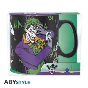 Чаша ABYSTYLE DC COMICS Joker, King size, Черен