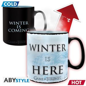 Чаша ABYSTYLE GAME OF THRONES Heat Change Mug Winter is here