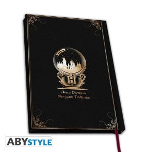 Тефтер ABYSTYLE HARRY POTTER Premium Hogwarts A5 