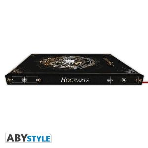 Caiet ABYSTYLE HARRY POTTER Premium Hogwarts, A5, 180 pagini