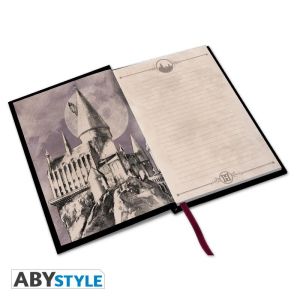 Caiet ABYSTYLE HARRY POTTER Premium Hogwarts, A5, 180 pagini