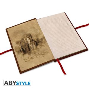 Тефтер ABYSTYLE THE HOBBIT Premium Bilbo Baggins, A5, 180 страници