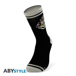 ABYSTYLE HARRY POTTER Socks Black & Grey Hogwarts
