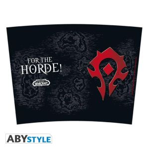 Cana termica ABYSTYLE WORLD OF WARCRAFT Horde, Neagra