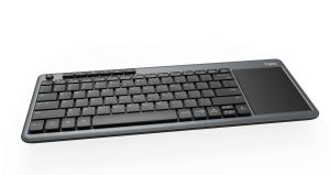 Tastatura wireless Rapoo K2600, 2,4 GHz, Multimedia, Neagra