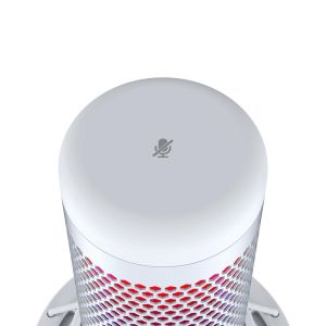 Desktop Microphone HyperX QuadCast S White