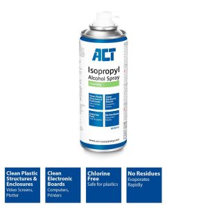 Spray de curățare ACT AC9510, bază de alcool, 200ml