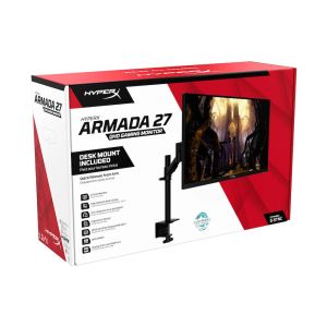 Monitor HyperX ARMADA 27 165Hz, IPS, 27 inch, Wide, QHD, HDMI, DP, Black