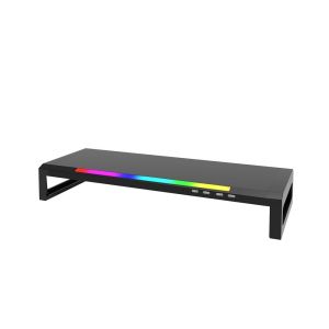 Marvo Стойка за монитор Monitor stand DZ-01 - USB Hub 4 port, RGB