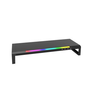 Marvo Monitor stand DZ-01 - USB Hub 4 port, RGB