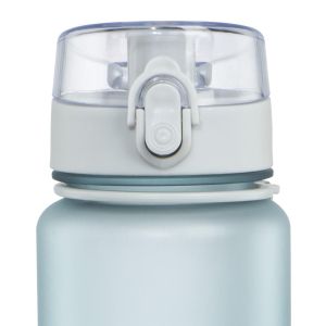 Flacon de lichid Xavax To Go 1l ml, plastic rezistent la scurgeri, buton deschis, albastru pastel