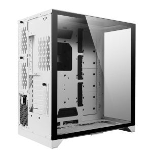 Кутия Lian Li PC-O11 Dynamic XL ROG Certified Mid-Tower, Tempered Glass, Бяла