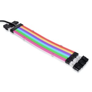 Cabluri de prelungire RGB pentru Lian-Li Strimer Plus V2, GPU, Triple 8-pini, ARGB