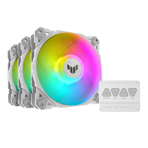 Fan Pack 3in1 ASUS TUF GAMING TF120 WHITE EDITION