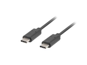 Cable Lanberg USB-C M/M 3.1 Gen 1 cable 3m, black