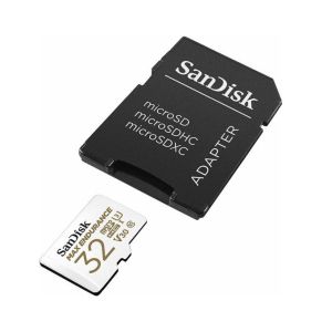 Card de memorie SANDISK High Endurance micro SDHC UHS-I, A1, Adaptor SD, 32 GB, clasa 10, 100 Mb/s