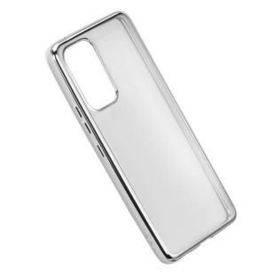 Hama "Clear&Chrome" Cover for Samsung Galaxy A53 5G, silver