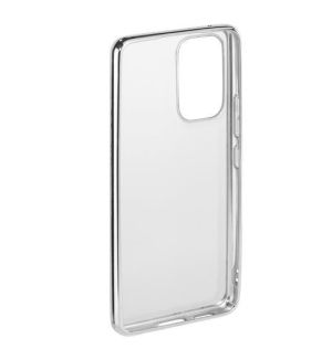 Hama "Clear&Chrome" Cover for Samsung Galaxy A53 5G, silver