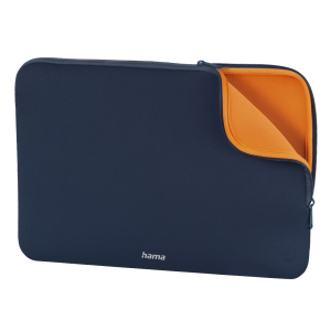 Husă pentru laptop HAMA din neopren, până la 40 cm (15,6"), neopren, albastru
