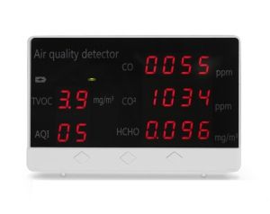 Detector de calitate a aerului HAMA, masoara CO2, HCHO, TVOC