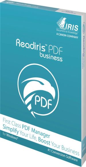 Софтуер Readiris PDF 22 Business 1 Lic WIN - BOX електронен лиценз