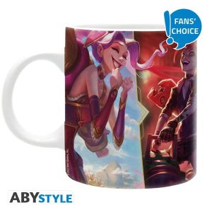 Чаша ABYSTYLE LEAGUE OF LEGENDS - Jinx 's Skin, 320 ml, Многоцветна