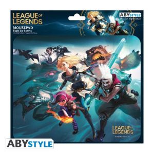 Pad gaming ABYSTYLE LEAGUE OF LEGENDS - Echipa, Flexibil, Multicolor