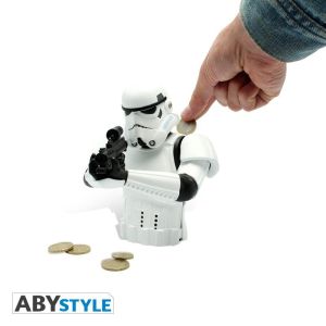 Касичка ABYSTYLE STAR WARS - Storm Trooper, Бял