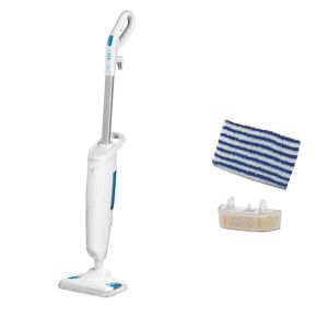 Steam cleaner Rowenta RY6537WI, STEAM POWER, 1200 W, 30 sec. heating time, water tank capacity: 0.6 L, white/blue