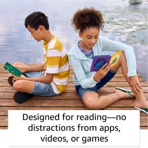 Cititor de cărți electronice Kindle Paperwhite Kids 6.8", 8GB, 2021, a 11-a generație, IPX8, galben
