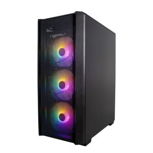 1stPlayer Case ATX - Fire Dancing V4 RGB - 4 fans included