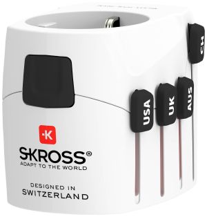 Adaptor SKROSS Pro World 1103180,alb
