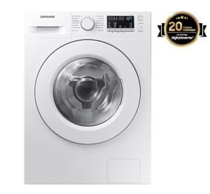 Mașină de spălat cu uscător Samsung WD70T4046EE/LE, Mașină de spălat/Uscător, 7/4kg, 1400rpm, Eficiență energetică D/E, Eficiență de centrifugare B, Display LED, Eco Bubble, Bubble Soak, Spălare cu aer, Abur igienic, Alb