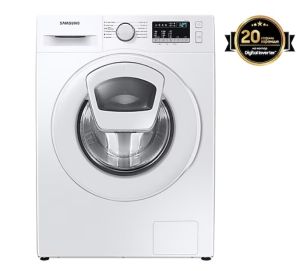 Пералня Samsung WW80T4520TE/LE,  Washing Machine, 8kg, 1200 rpm,  Energy Efficiency D, Add Wash, Steam Hygiene, Drum Clean, Spin Efficiency B, White