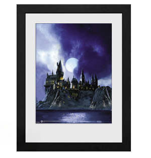 GBEYE HARRY POTTER - Imprimare înrămată „Hogwarts Painted” (30x40)
